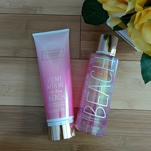 Victoria Secret frangrance mist and lotion set